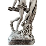 Απόλλων και Δάφνη (Αλαβάστρινο άγαλμα με πατίνα 27εκ)
